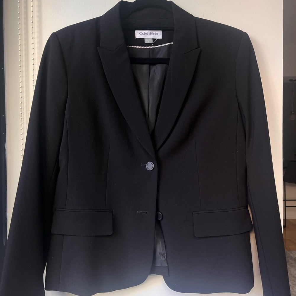 Calvin Klein blazer, Black size 8